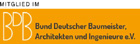 Mitglied im BDB - Bund deutscher Baumeister, Architekten und Ingenieure e.V.